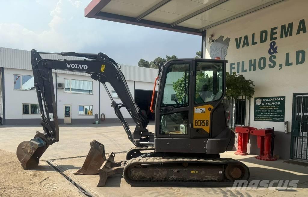 Volvo ECR 58 F Mini rýpadla < 7t