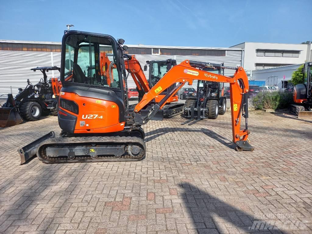 Kubota U 27-4 Mini rýpadla < 7t