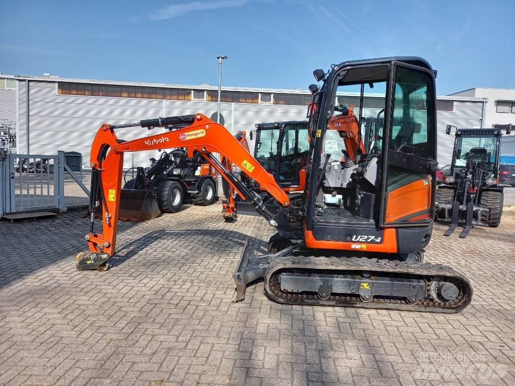 Kubota U 27-4 Mini rýpadla < 7t