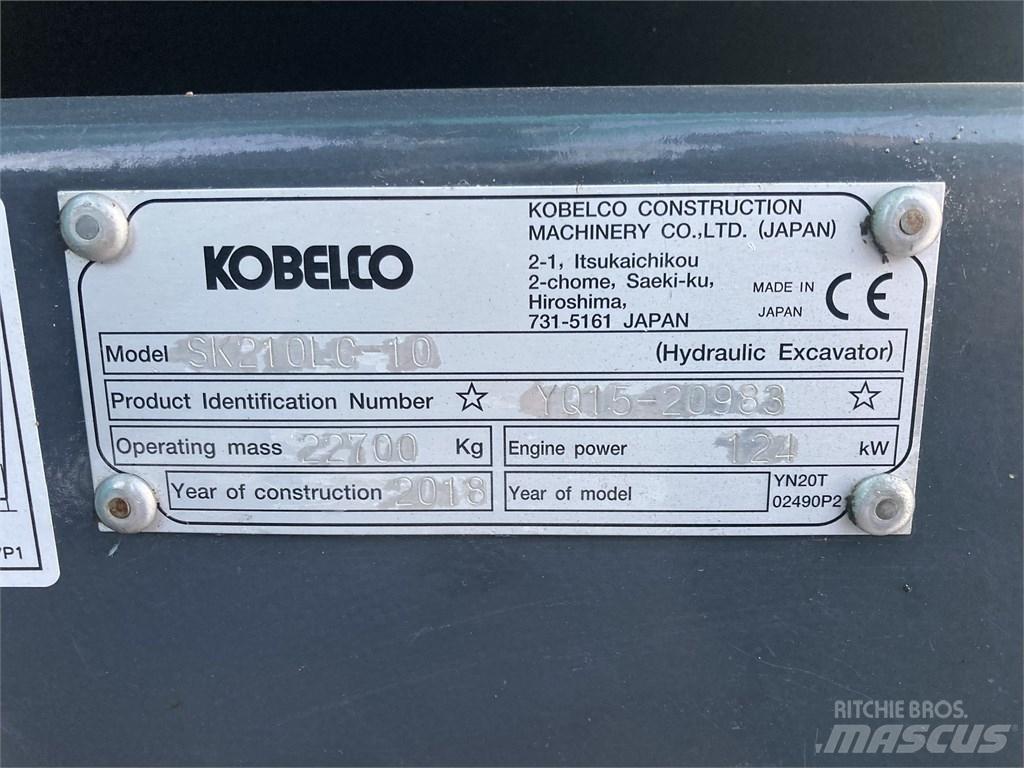 Kobelco SK 210 LC-10 Pásová rýpadla