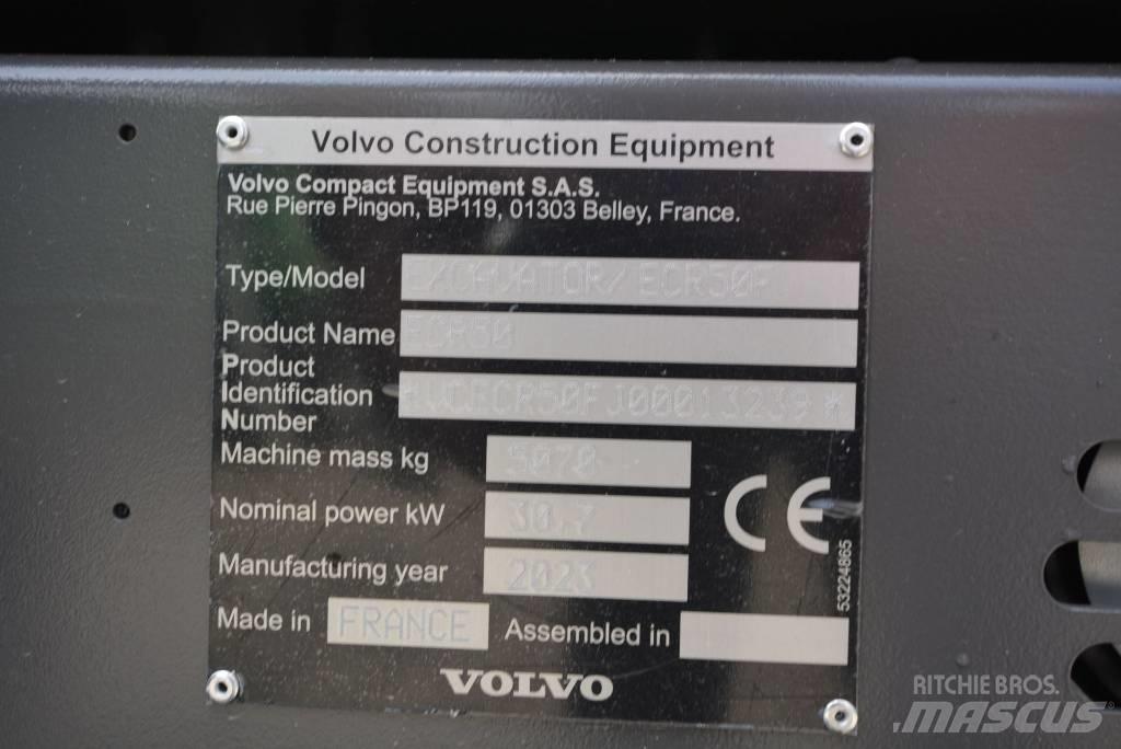 Volvo ECR 50 F Mini rýpadla < 7t