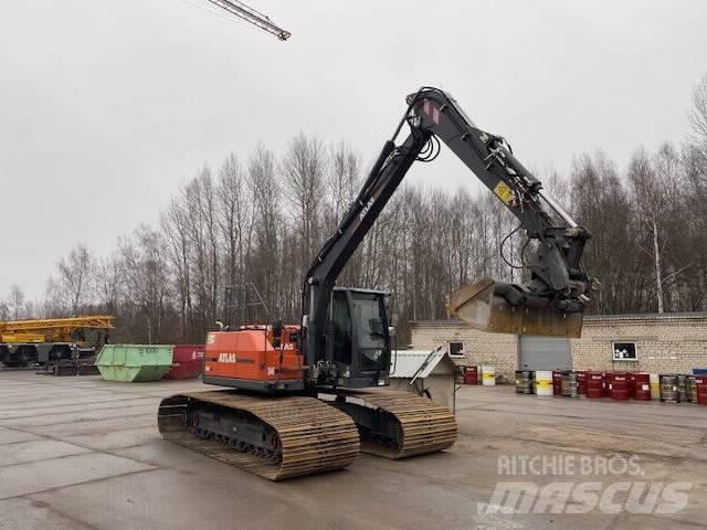 Atlas 160 LC Pásová rýpadla