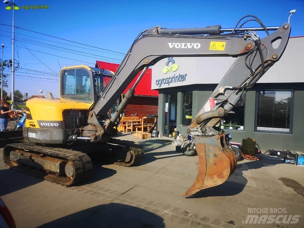 Volvo ECR 88 D Midi rýpadla 7t - 12t