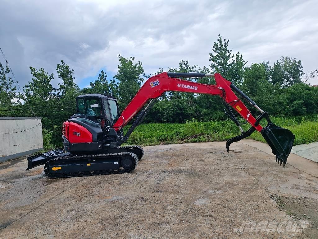 Yanmar Vio 80 Midi rýpadla 7t - 12t