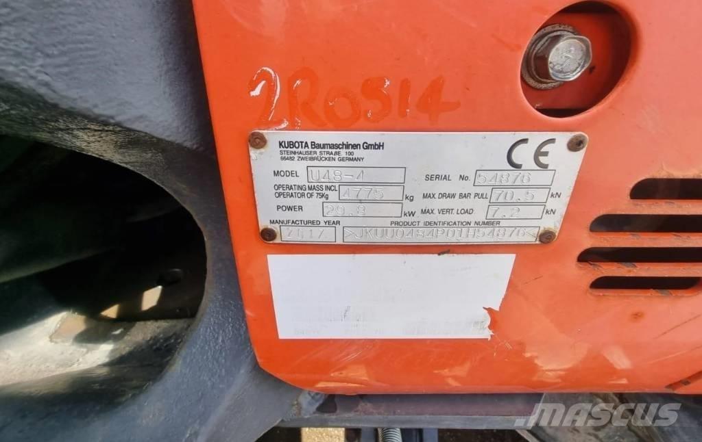 Kubota U 48-4 Mini rýpadla < 7t
