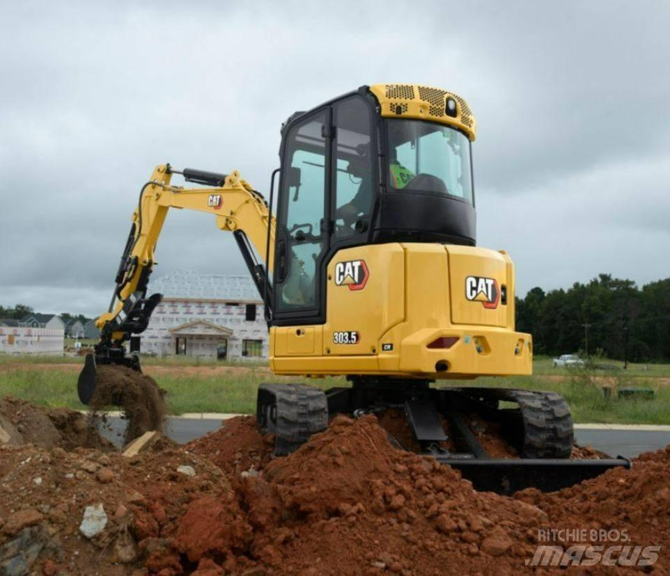 CAT 303.5 UTHYRES Mini rýpadla < 7t