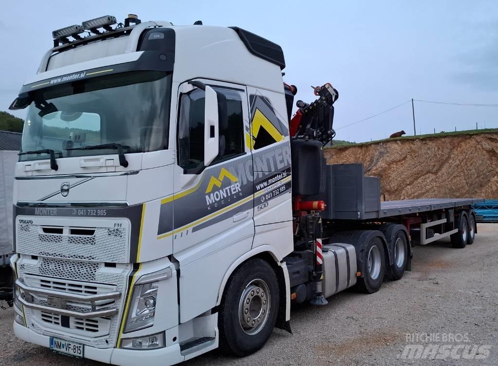 Volvo FH / 62 R6-48-F Jeřáby pro těžký terén