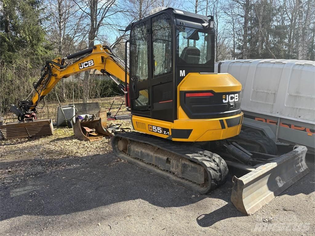JCB 55Z-1 T3 Pásová rýpadla
