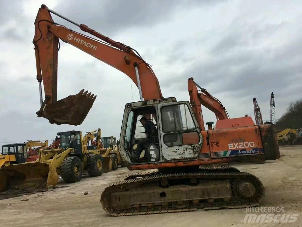 Hitachi EX 200-1 Pásová rýpadla