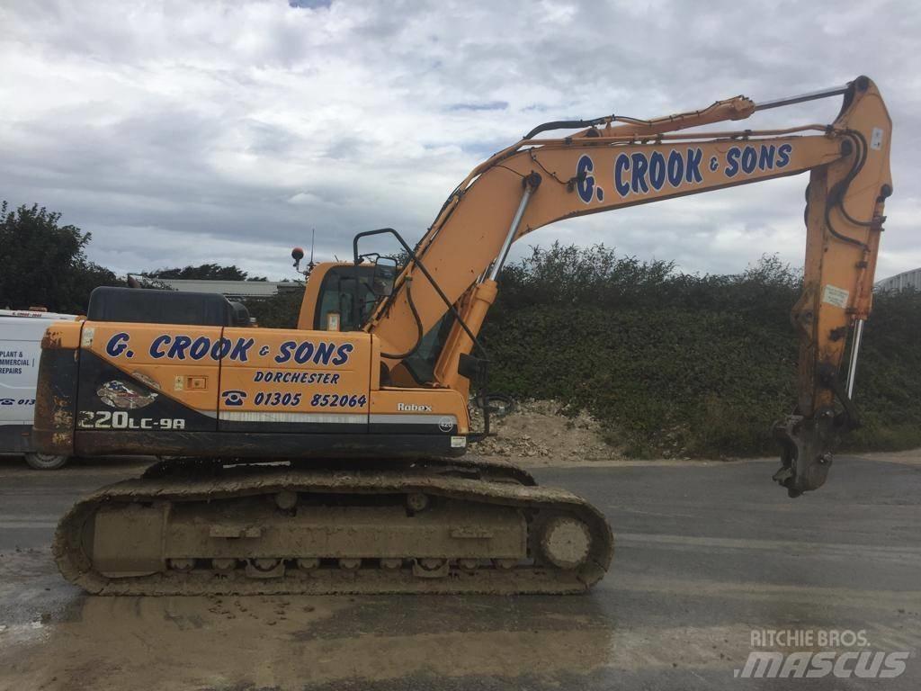 Hyundai Robex 220 LC Pásová rýpadla