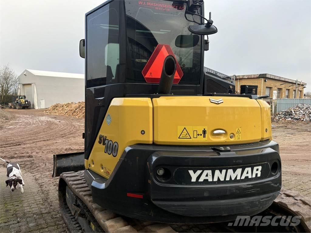 Yanmar SV100-2A Pásová rýpadla