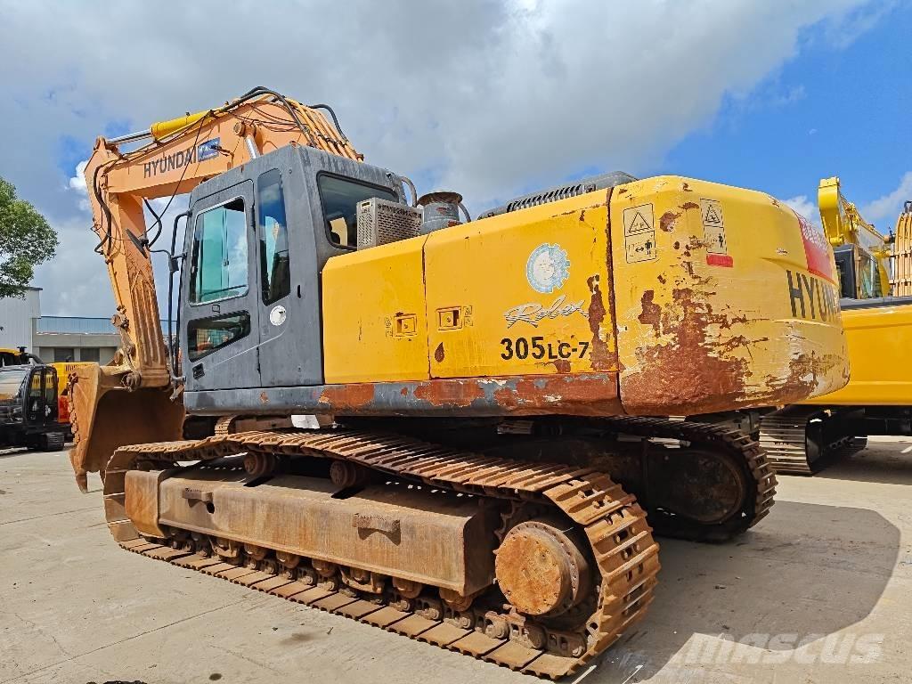 Hyundai R305LC-7 Pásová rýpadla