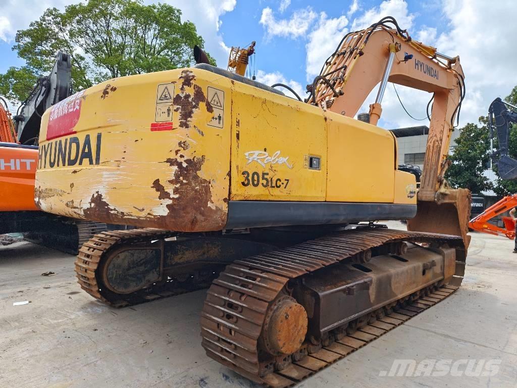 Hyundai R305LC-7 Pásová rýpadla