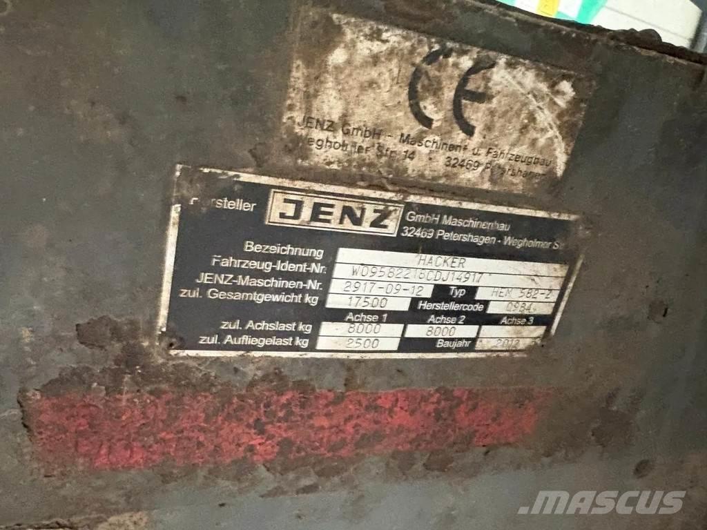 JENZ HEM 582Z Štěpkovače