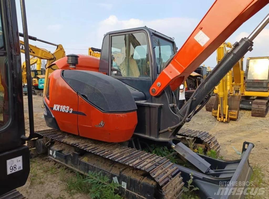 Kubota KX 080-3 Midi rýpadla 7t - 12t
