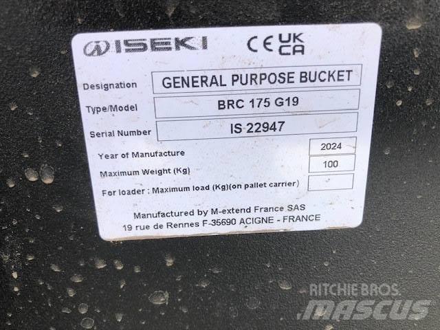 Iseki MX 1.75 BUCKET Komunální technika - ostatní