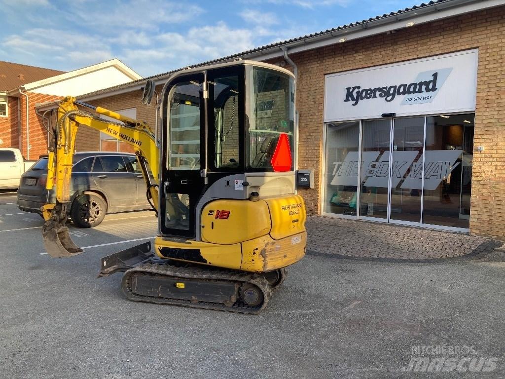 New Holland E 18 C Mini rýpadla < 7t