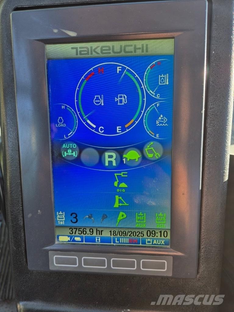 Takeuchi TB 295 W Kolová rýpadla