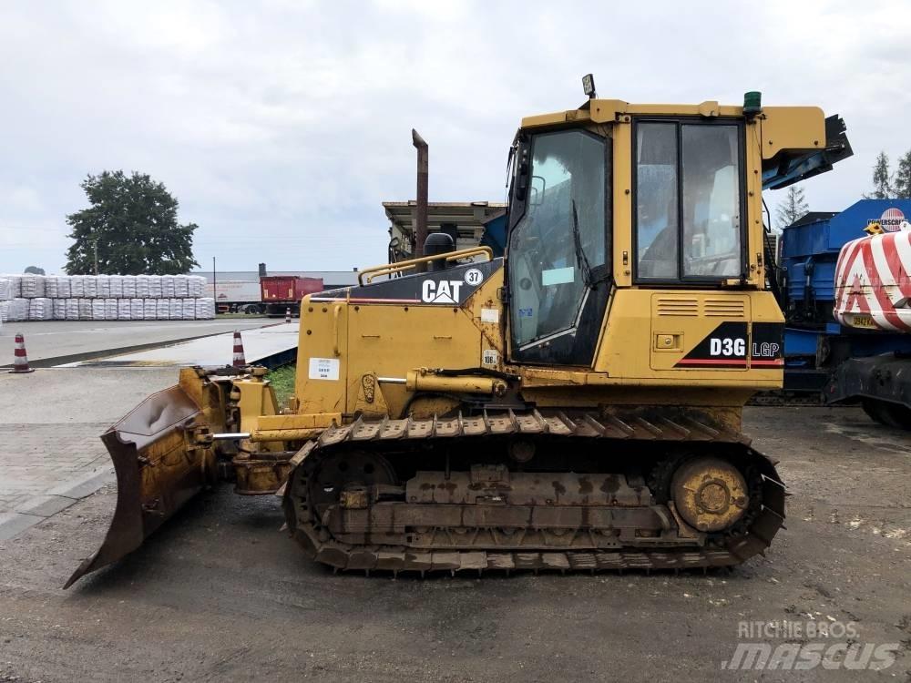CAT D 3 G LGP Pásové dozery