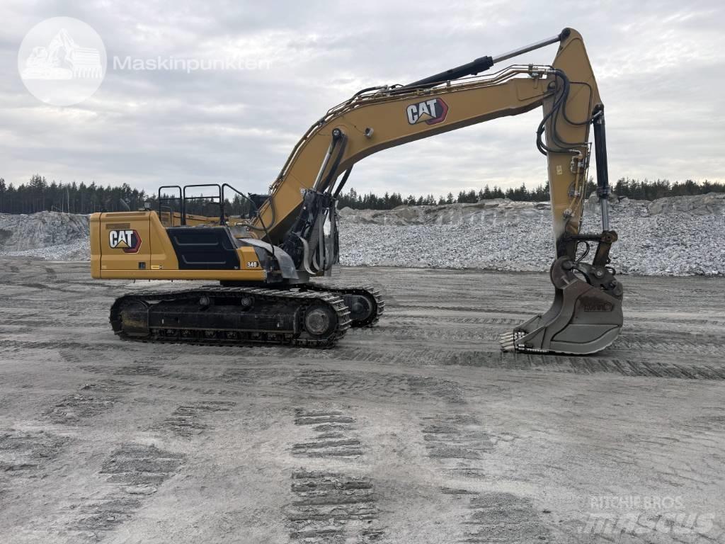 CAT 340 Pásová rýpadla