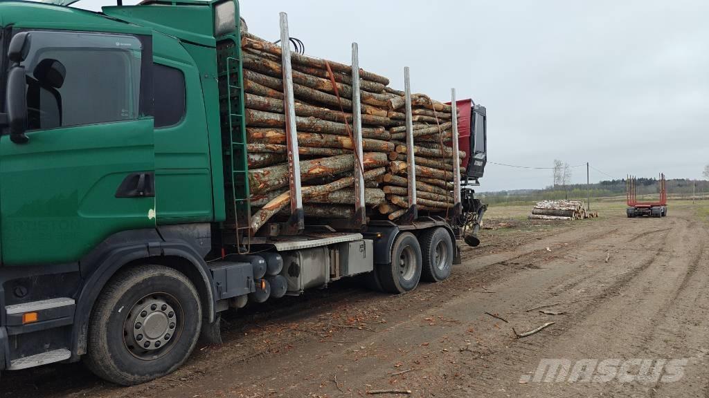 Scania G 480 Vozy na přepravu kmenů
