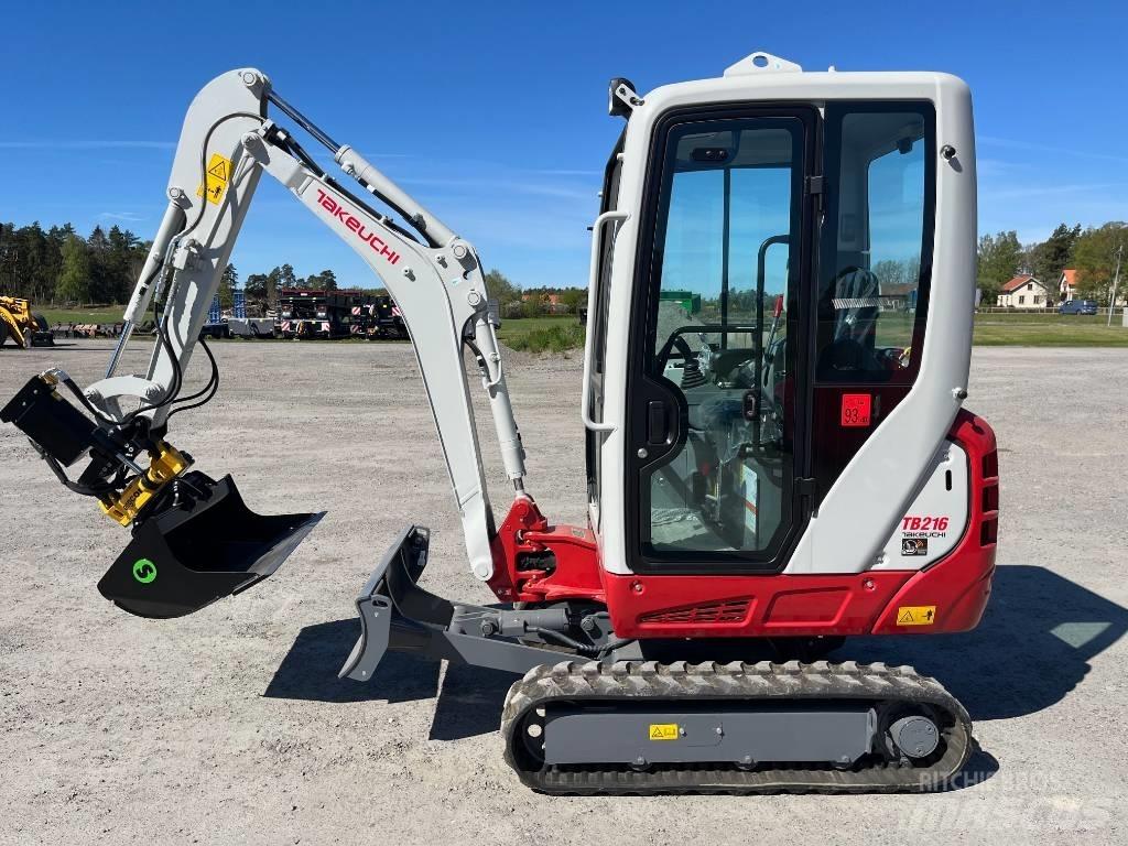 Takeuchi TB 216 A Mini rýpadla < 7t