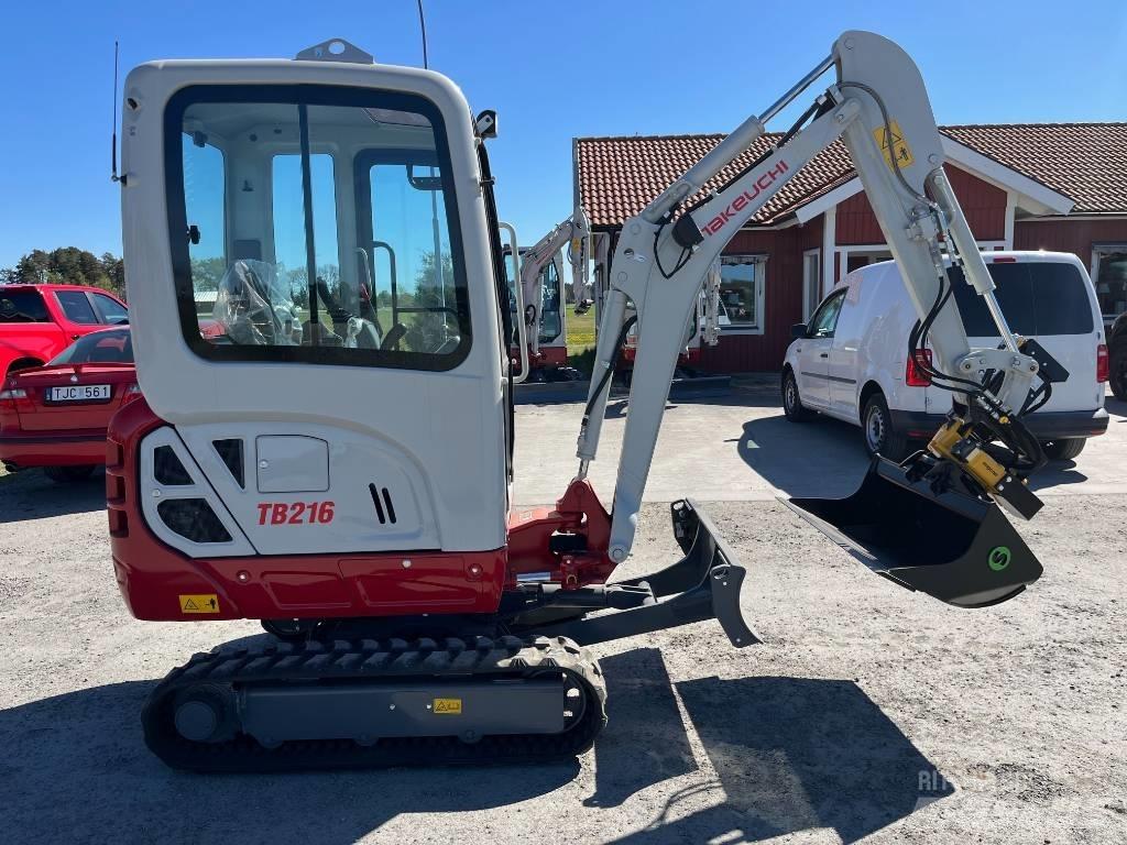Takeuchi TB 216 A Mini rýpadla < 7t