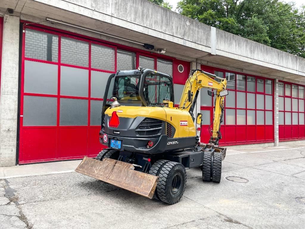 Doosan DX 57 W-5 Kolová rýpadla