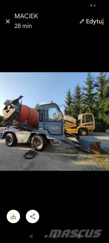 Ausa 3,5 kubika Stroje na betonové dlaždice