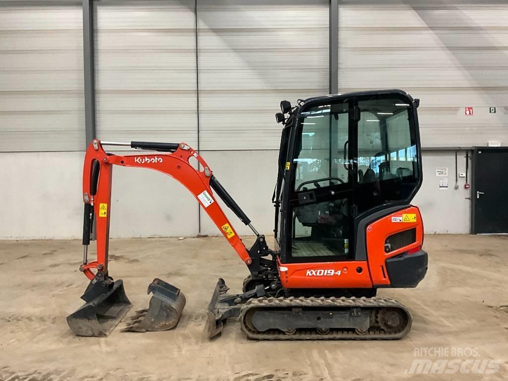 Kubota KX 019-4 Mini rýpadla < 7t