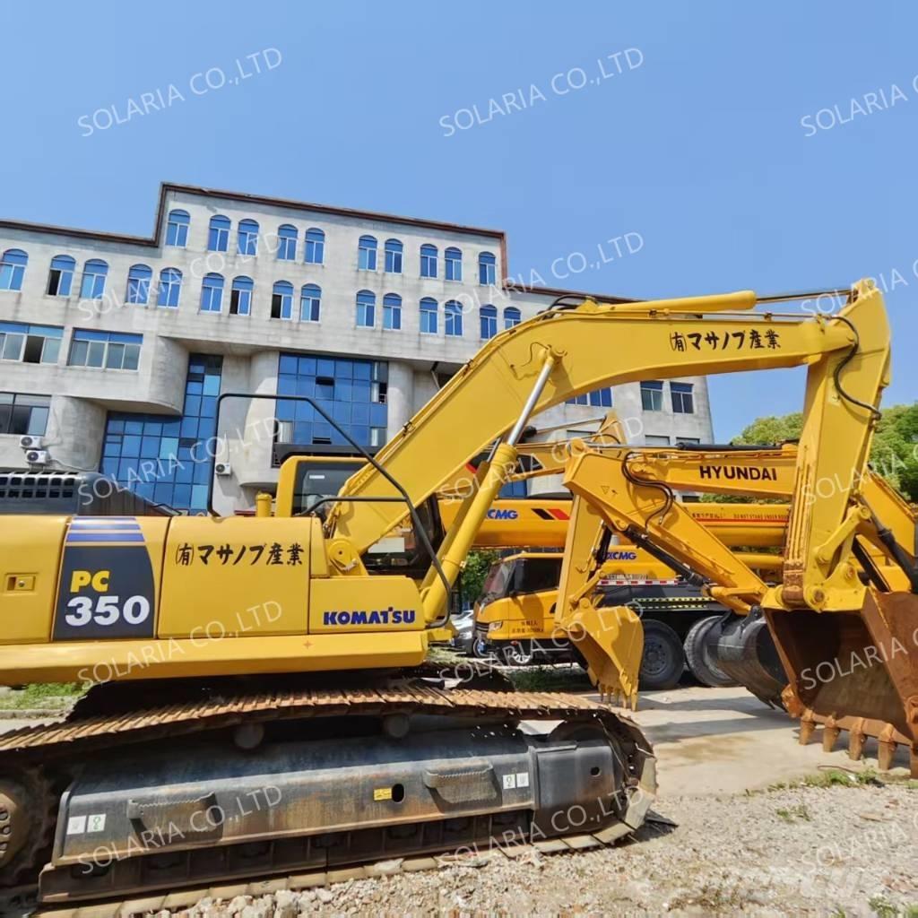 Komatsu PC 350-8 Pásová rýpadla