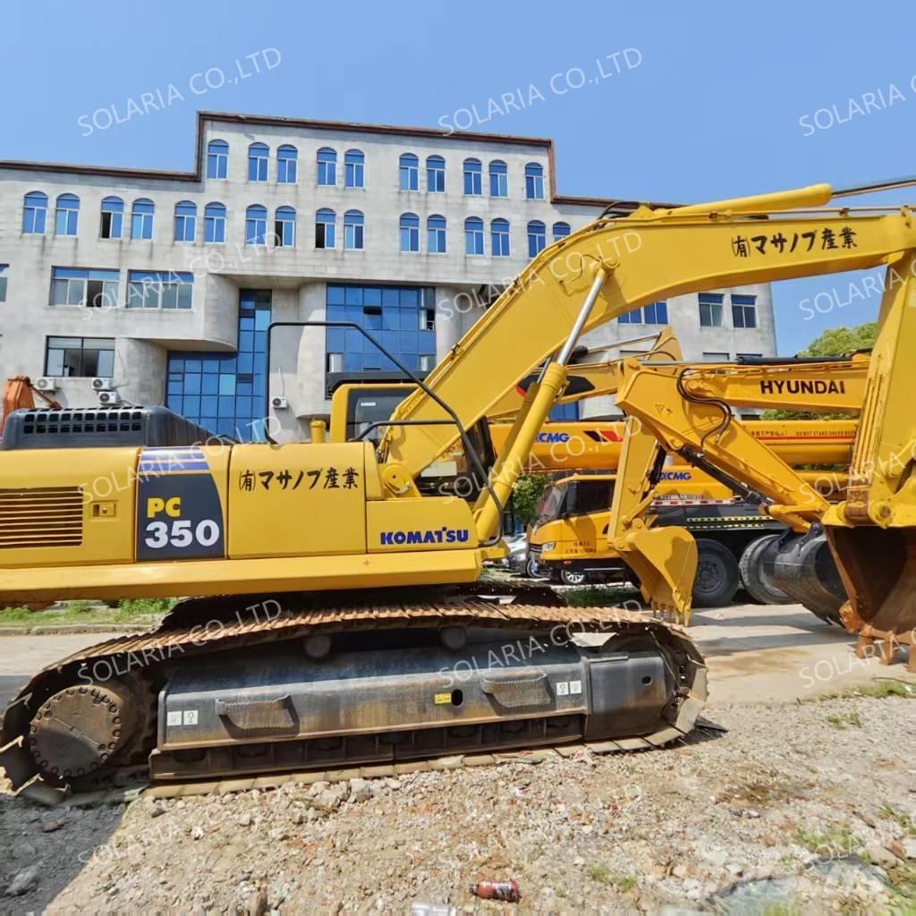 Komatsu PC 350-8 Pásová rýpadla
