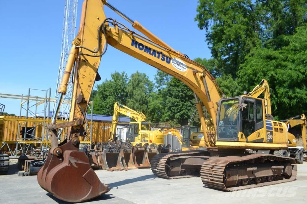 Komatsu PC 290 LC-10 Pásová rýpadla