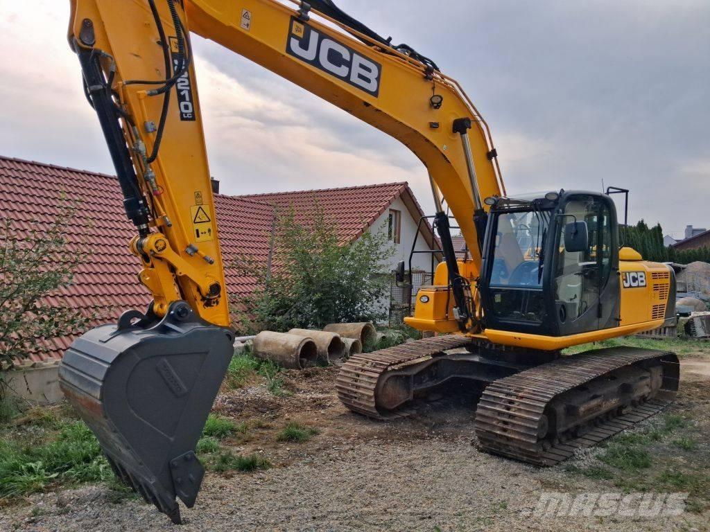 JCB JS210LC T4F Pásová rýpadla