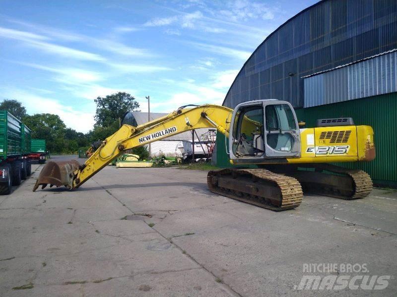 New Holland E 215 Pásová rýpadla