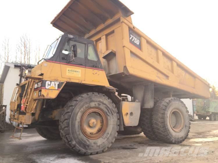 CAT 775 D Pevné dempry