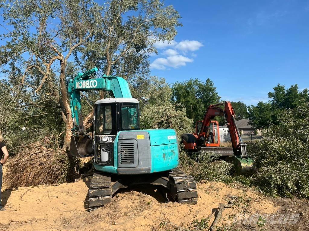 Kobelco SK 75 UR Pásová rýpadla