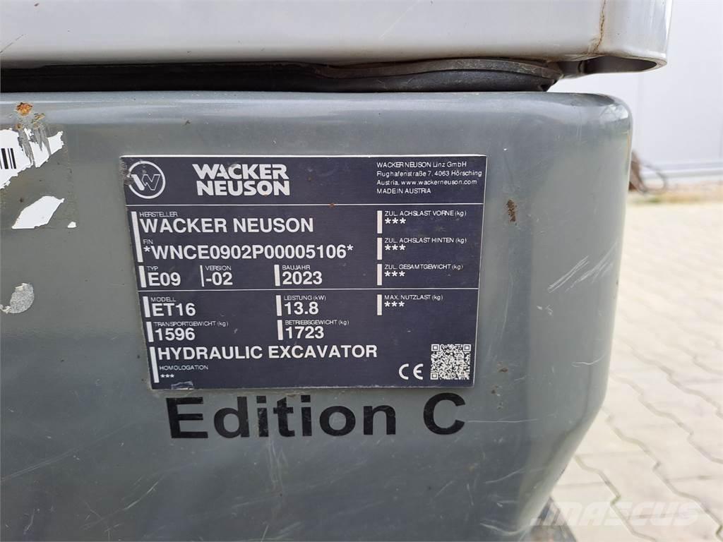 Wacker Neuson ET16 Pásová rýpadla