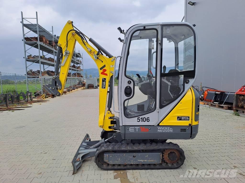 Wacker Neuson ET16 Pásová rýpadla