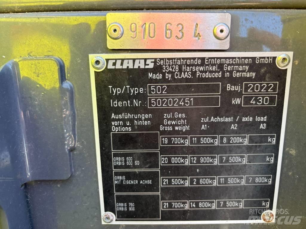 CLAAS Jaguar 950 4WD Samojízdné sekačky