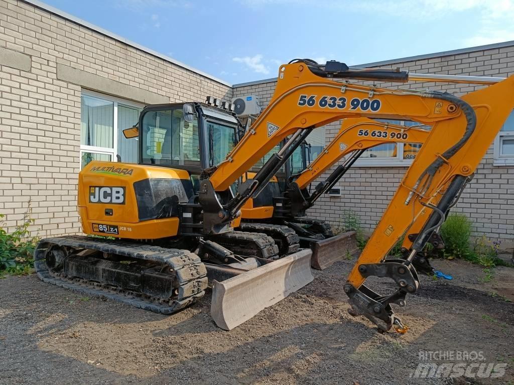JCB 85Z-1 ECO Midi rýpadla 7t - 12t
