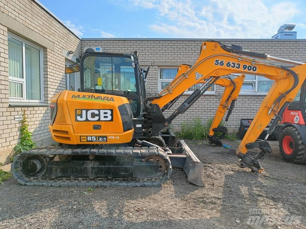 JCB 85Z-1 ECO Midi rýpadla 7t - 12t