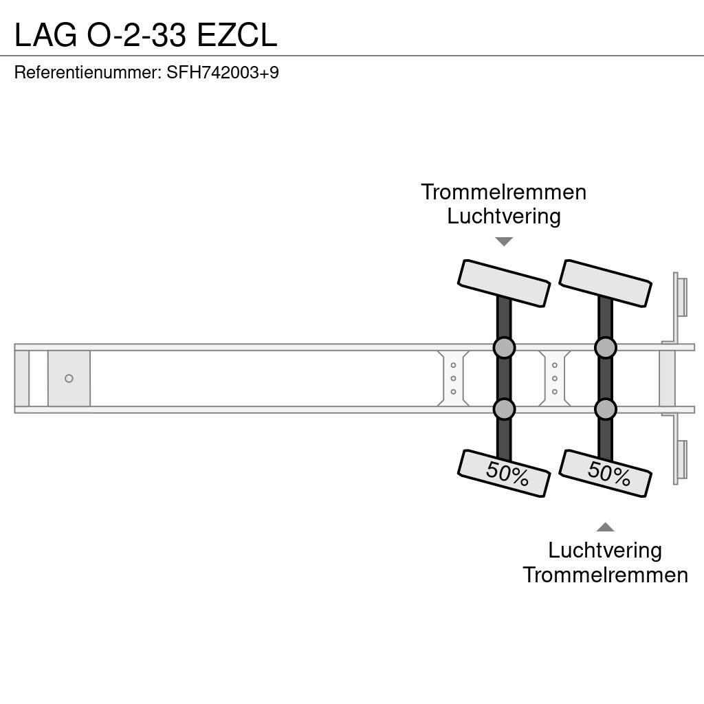 LAG O-2-33 EZCL Chladírenské návěsy