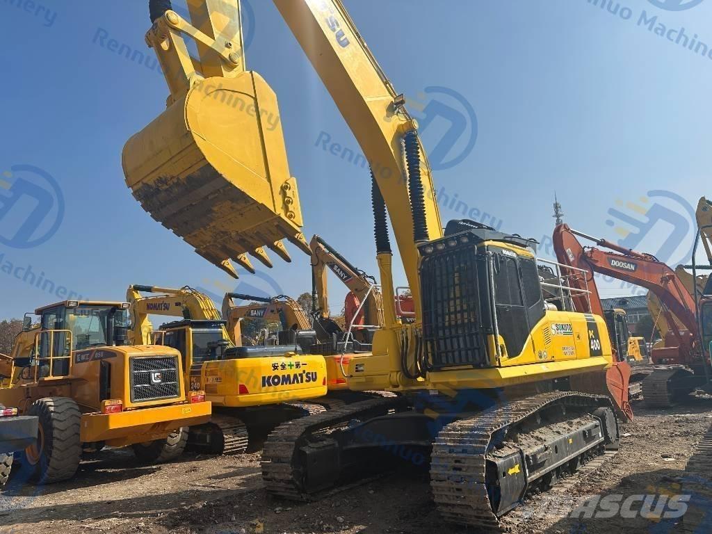 Komatsu PC 400-7 Pásová rýpadla