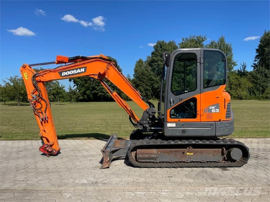 Doosan DX63-3 Mini rýpadla < 7t