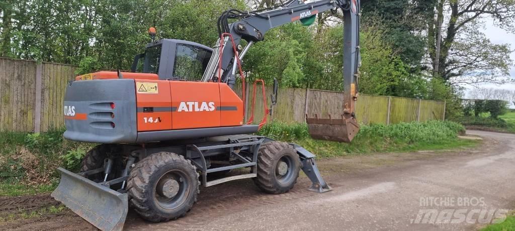 Atlas 140 W Kolová rýpadla