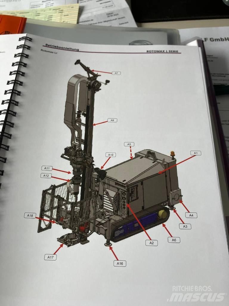 Geotec Rotomax Li Ostatní vrtací zařízení
