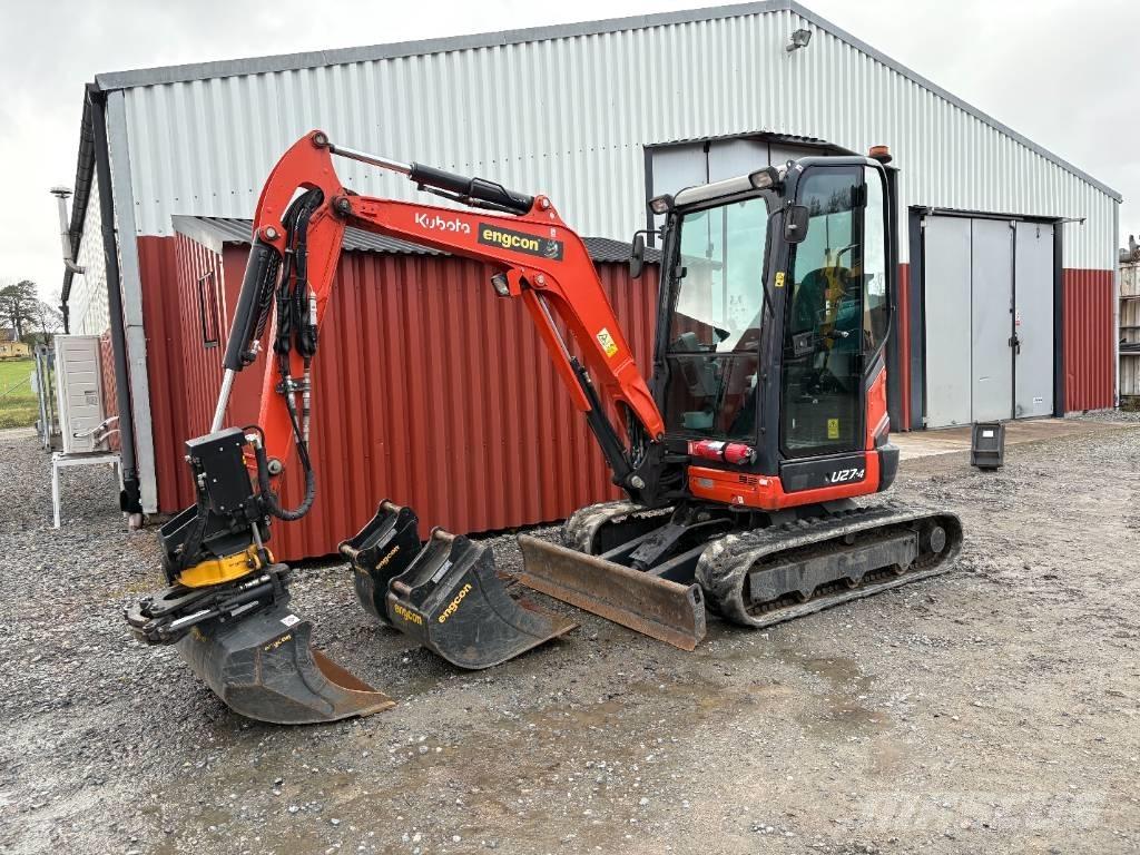 Kubota U27-4 Mini rýpadla < 7t