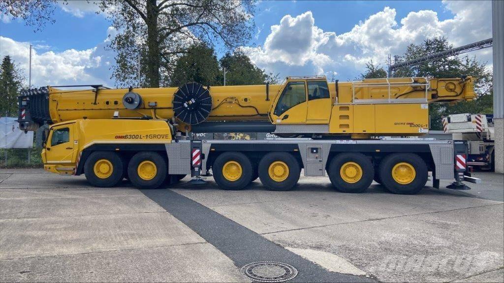 Grove GMK 6300 L-1 Univerzální terénní jeřáby