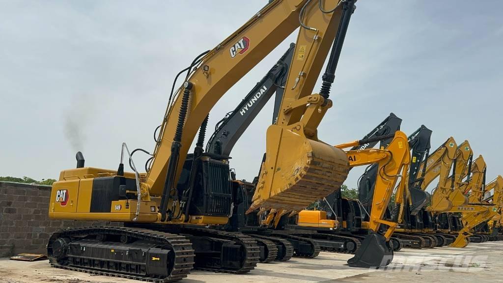 CAT 349 D L Pásová rýpadla